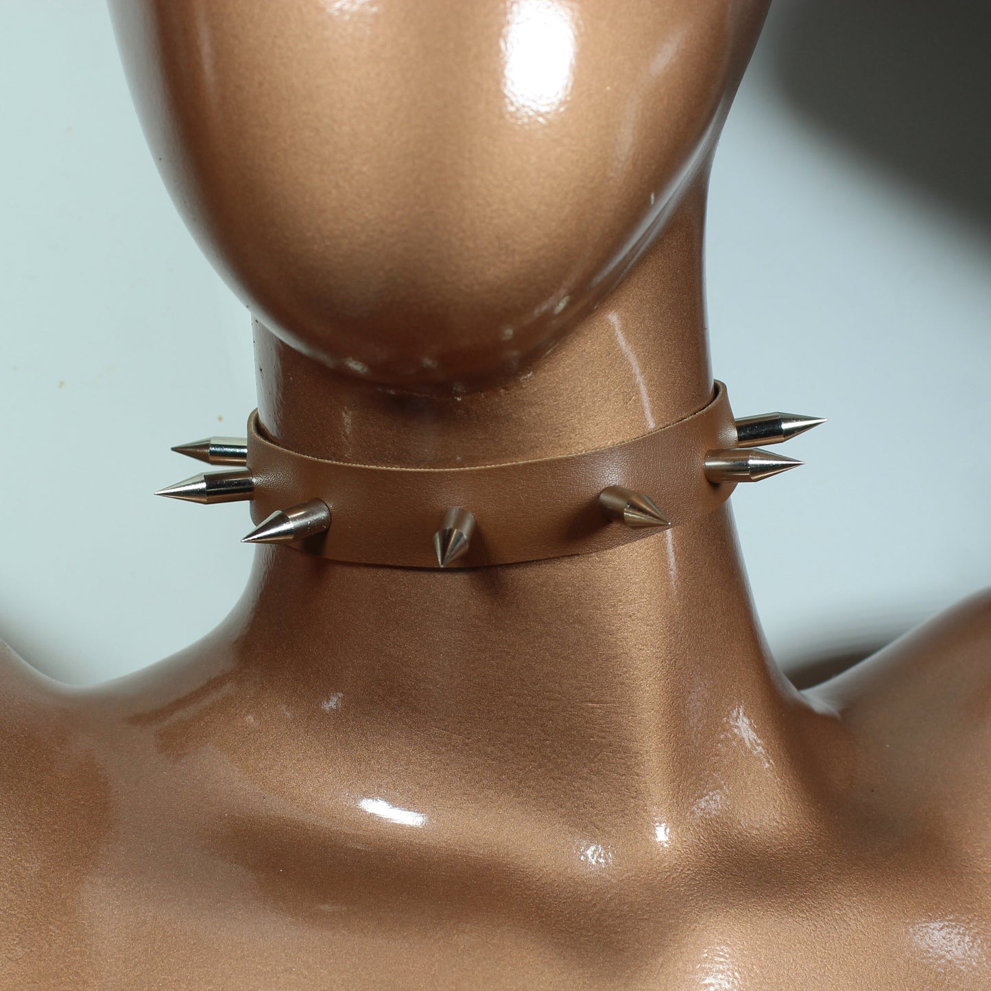 Men Necklace, Witchy Necklace, Vampire Necklace, Goth Necklace, Choker Necklaces, Choker Collar, Steampunk, Spikes, Spike Choker