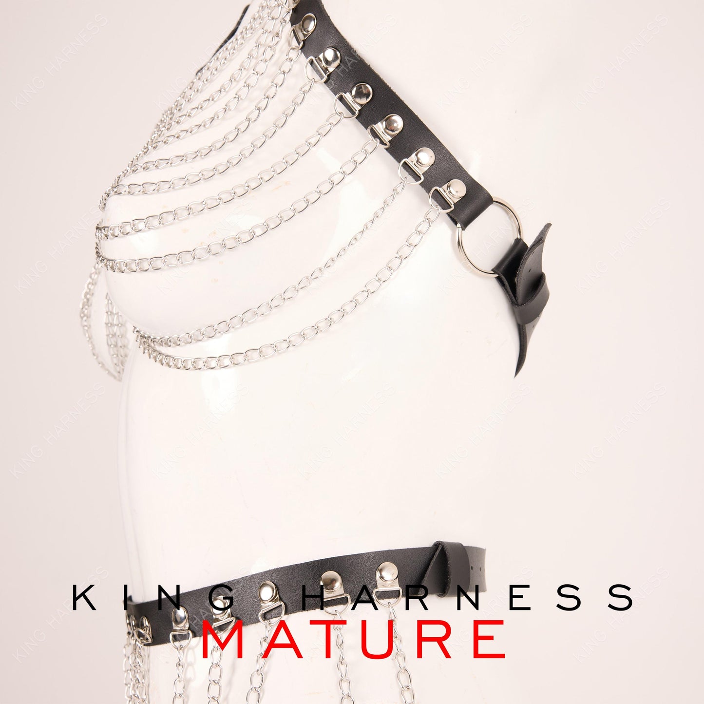 Chain Harness Set, Womans Fashion Harness, Chain Harness Set, Belly Chain, Chain Bra, Chest Harness, and Lingerie for Women, Christmas Gift