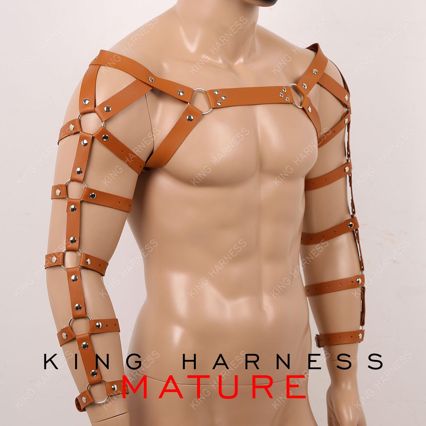 Mens Fashion Accessory, Mens Chest Harness, Steampunk Costume, Body Armor Harness, Edgy Mens Clothing, Unique Mens Accessory