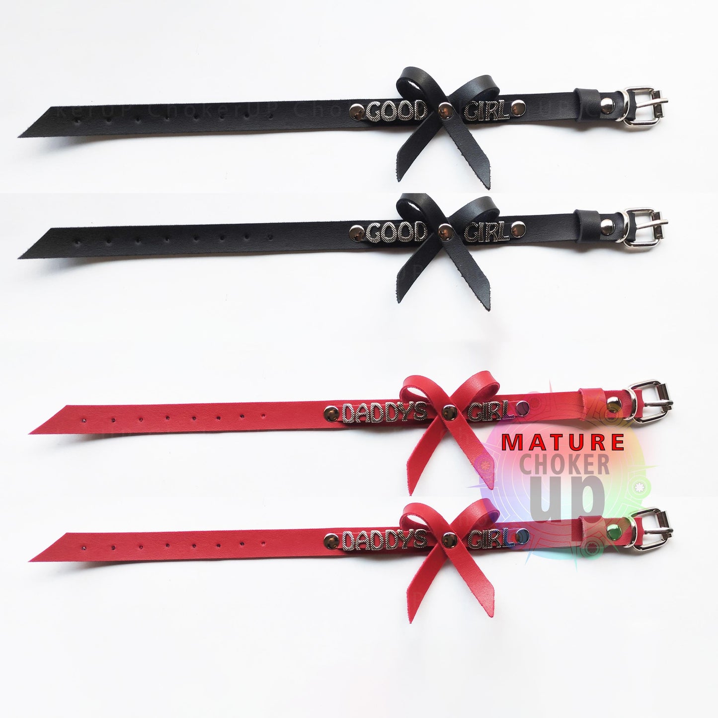 Ankle Harness, Name Writable Foot Clamp, Personalized Cuffs, Bow Anklet Foot, Gift for Her, Handmade Leather Ankle Bracelet with Bow