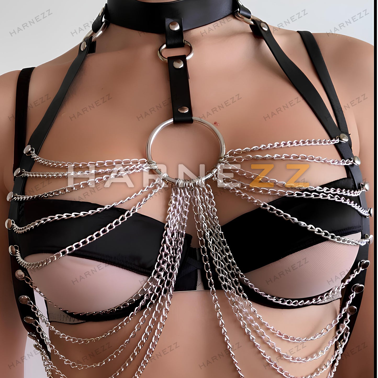 Rave Festival Outfit, Bdsm Fetish, Chain Sexy Outfit, Womens Accessories, Gift Ýdeas, Christmas Harness, Letaher Clothing, Leather Outfit, Harness For Plus Size Women