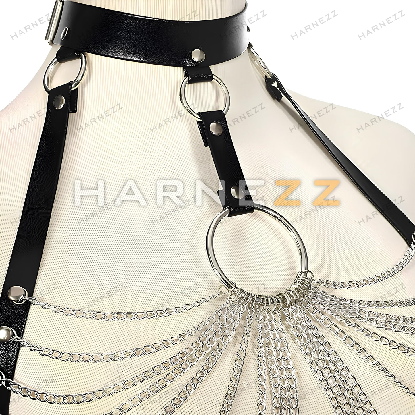 Rave Festival Outfit, Bdsm Fetish, Chain Sexy Outfit, Womens Accessories, Gift Ýdeas, Christmas Harness, Letaher Clothing, Leather Outfit, Harness For Plus Size Women