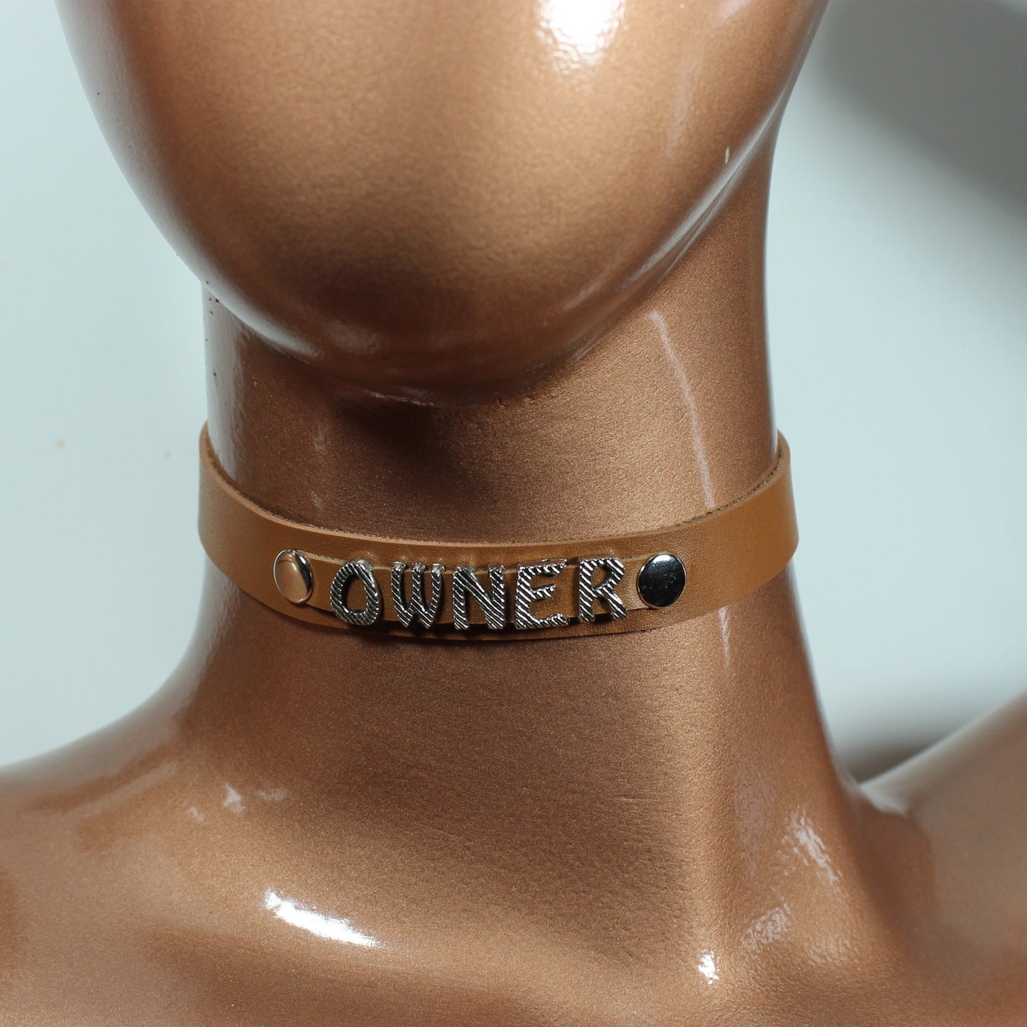 Custom Choker, Chokers, Leather Choker, Collar For Women, Halloween Necklace, Choker For Women, Day Collar, Personalized Choker