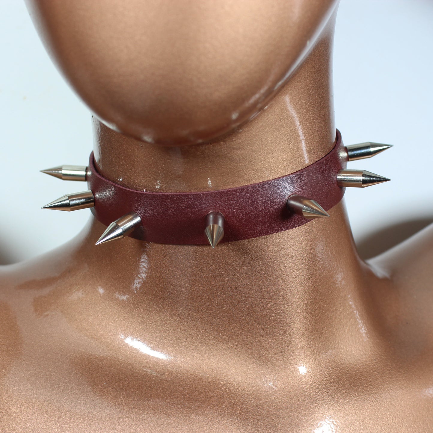 Men Necklace,  Witchy Necklace,  Vampire Necklace,  Goth Necklace,  Choker Necklaces,  Choker Collar,  Steampunk,  Spikes, Spike Choker