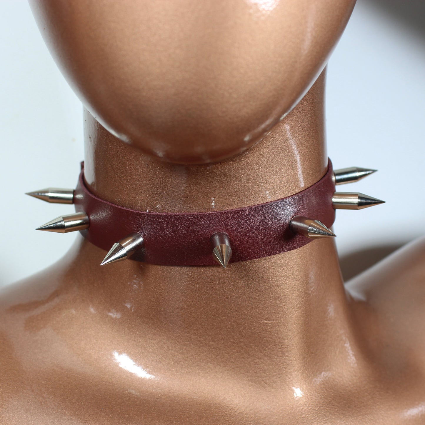 Men Necklace,  Witchy Necklace,  Vampire Necklace,  Goth Necklace,  Choker Necklaces,  Choker Collar,  Steampunk,  Spikes, Spike Choker