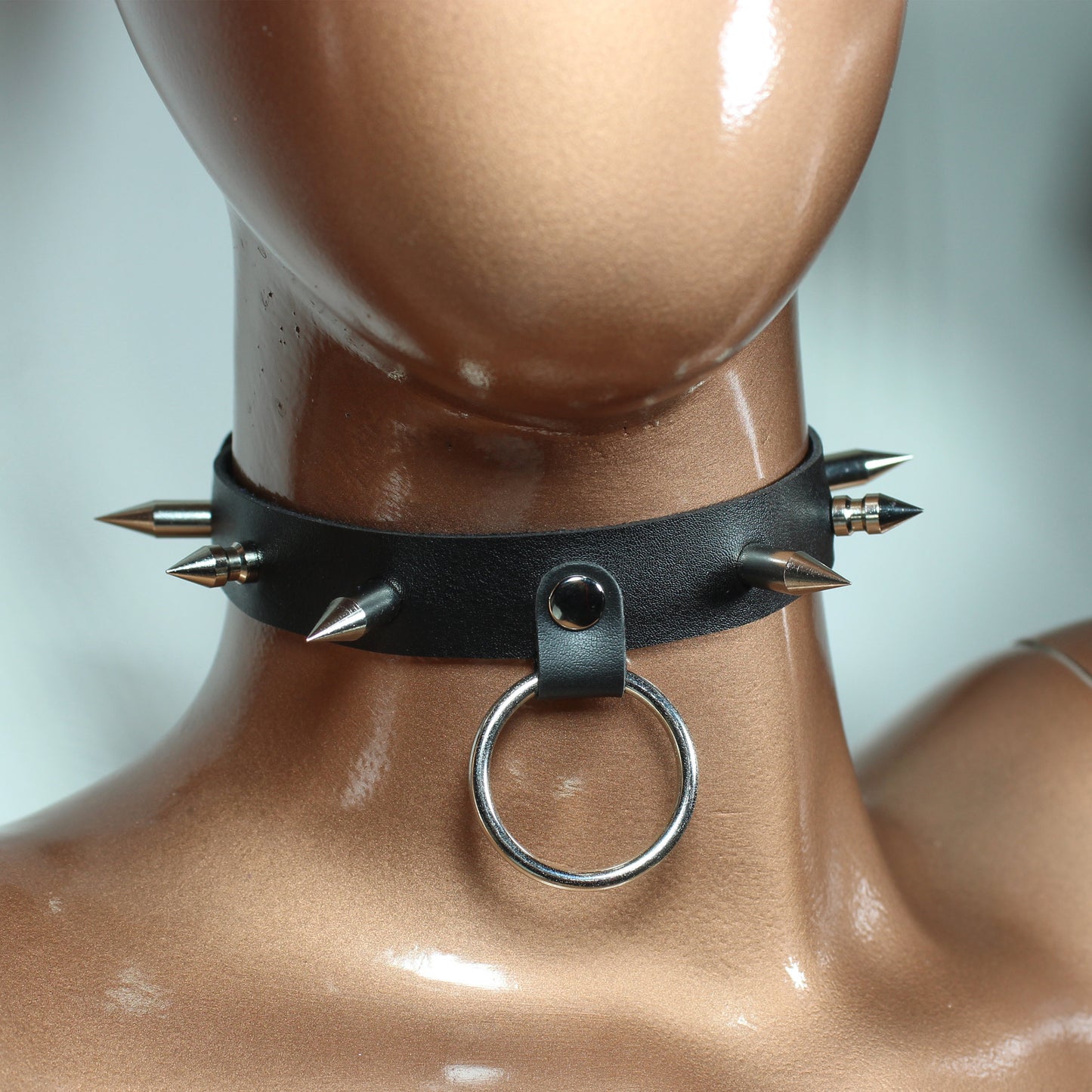 Gothic Necklace,  Custom Choker,  Handmade Jewelry,  Gothic,  Hippie Jewelry, Halloween Party,  Kitty,  Halloween Witch, Spike Choker