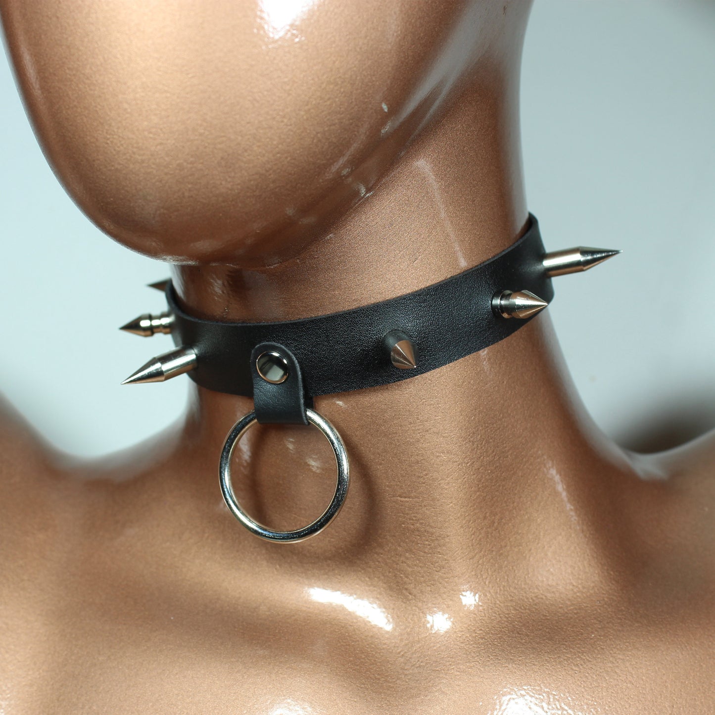 Gothic Necklace,  Custom Choker,  Handmade Jewelry,  Gothic,  Hippie Jewelry, Halloween Party,  Kitty,  Halloween Witch, Spike Choker