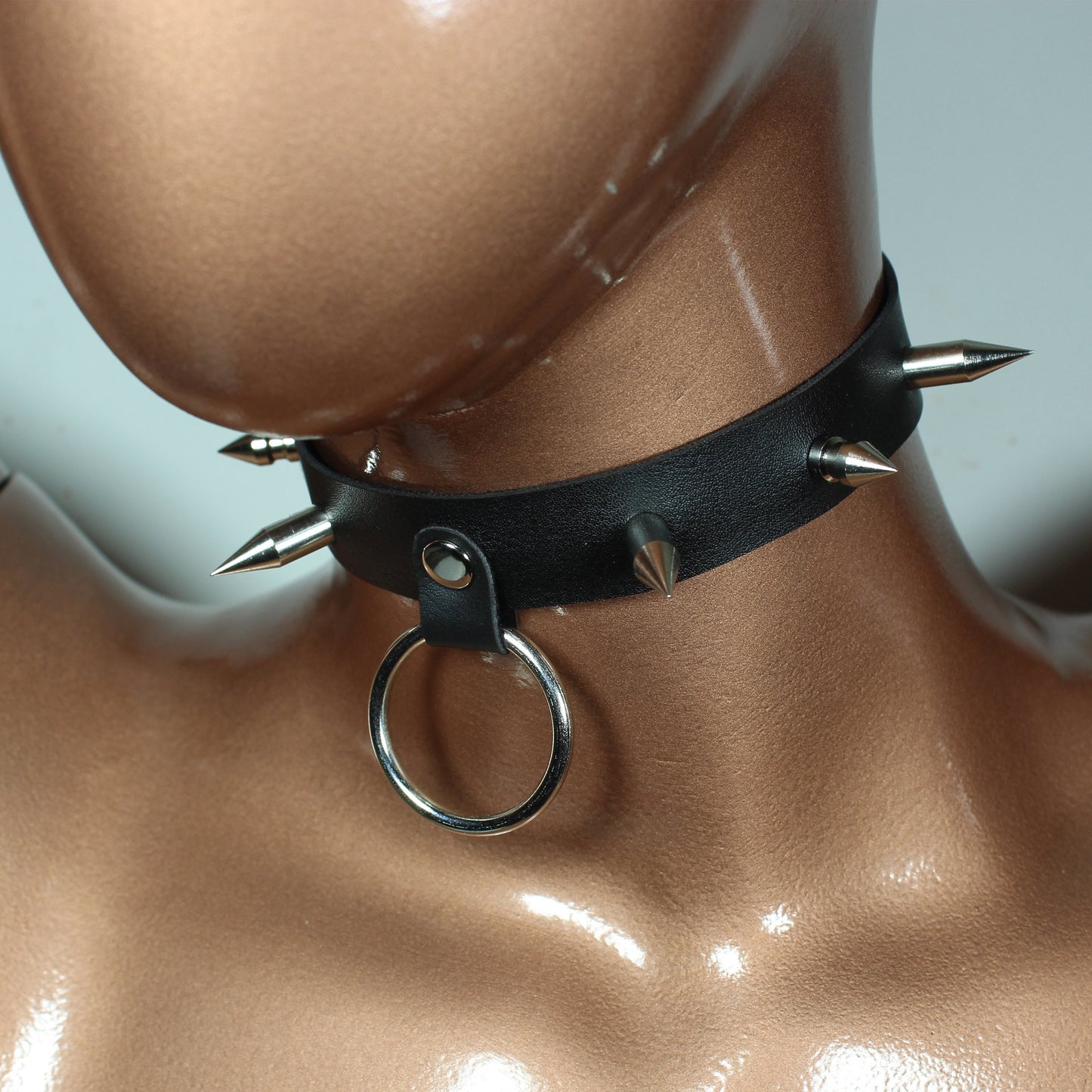 Gothic Necklace,  Custom Choker,  Handmade Jewelry,  Gothic,  Hippie Jewelry, Halloween Party,  Kitty,  Halloween Witch, Spike Choker