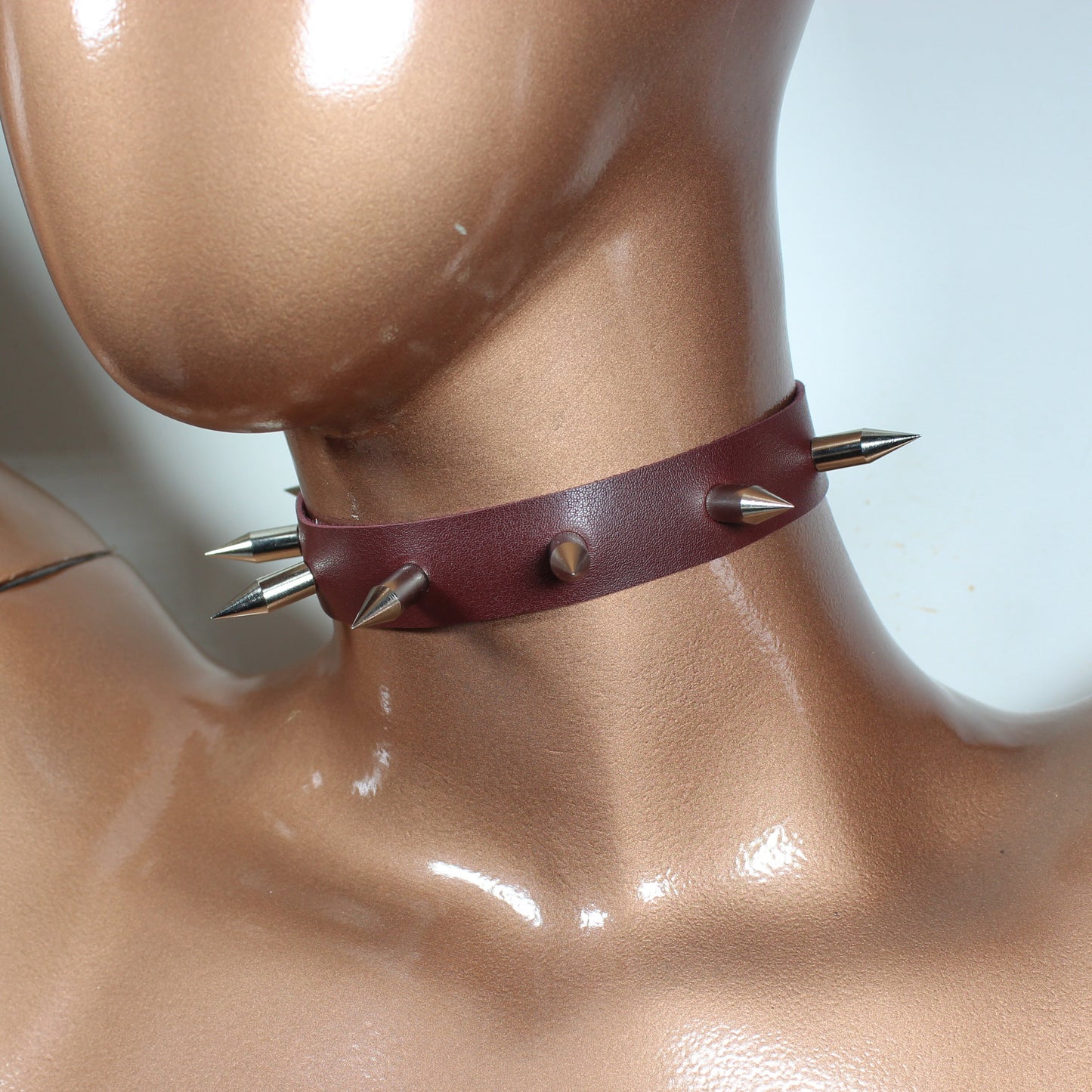 Minimalist Jewelry,  Witch Necklace,  Gothic Necklace,  Halloween Necklace,  Choker Necklace, Witchy Chokers,  Spike, Spiked Collar