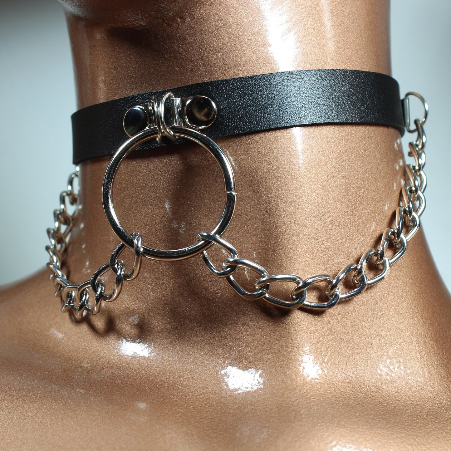 Cosplay Costume,  Goth Necklace,  Witchy Chokers,  Steampunk Jewelry,  Leather Necklace,  Leather Accessories,  Costume Accessories, Choker Collar