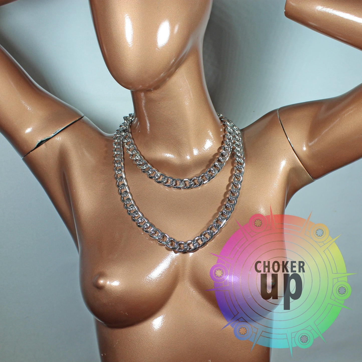 Cosplay Costume,  Men Necklace,  Custom Choker,  Day Choker,  Cosplay,  Festival Choker,  Hallowen,  Chain Choker,  Human Collar, Chokers