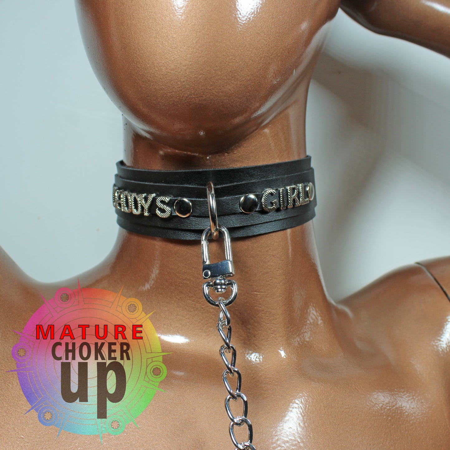 Custom Collar, Day Collar, Collar For Women, BDSM Collar, Collar and Leash, Personalized Collar, Leather Choker, Custom Sub Collar