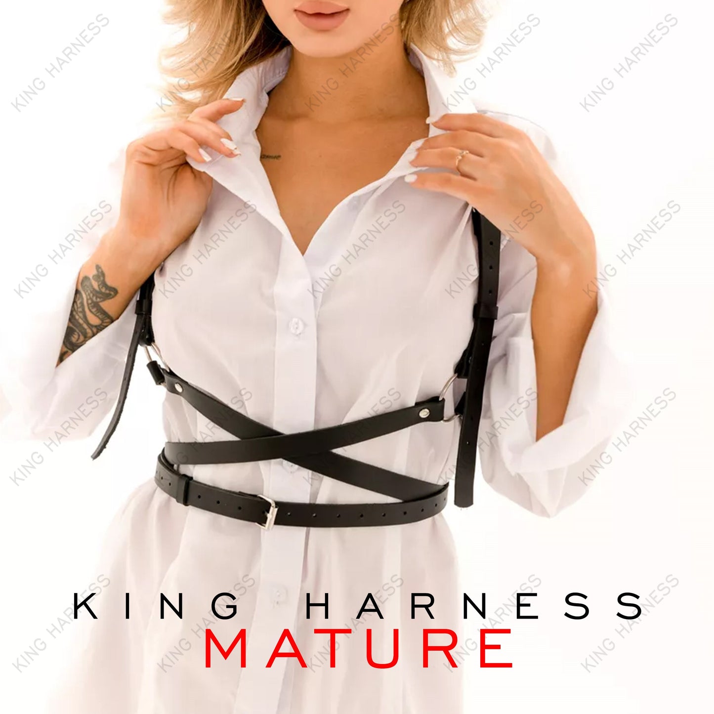 Body Top Harness, Harness Alt Style, Leather Harness For Women, Strappy Shoulder Harness, Harness Materials, Fashion Strap Creation