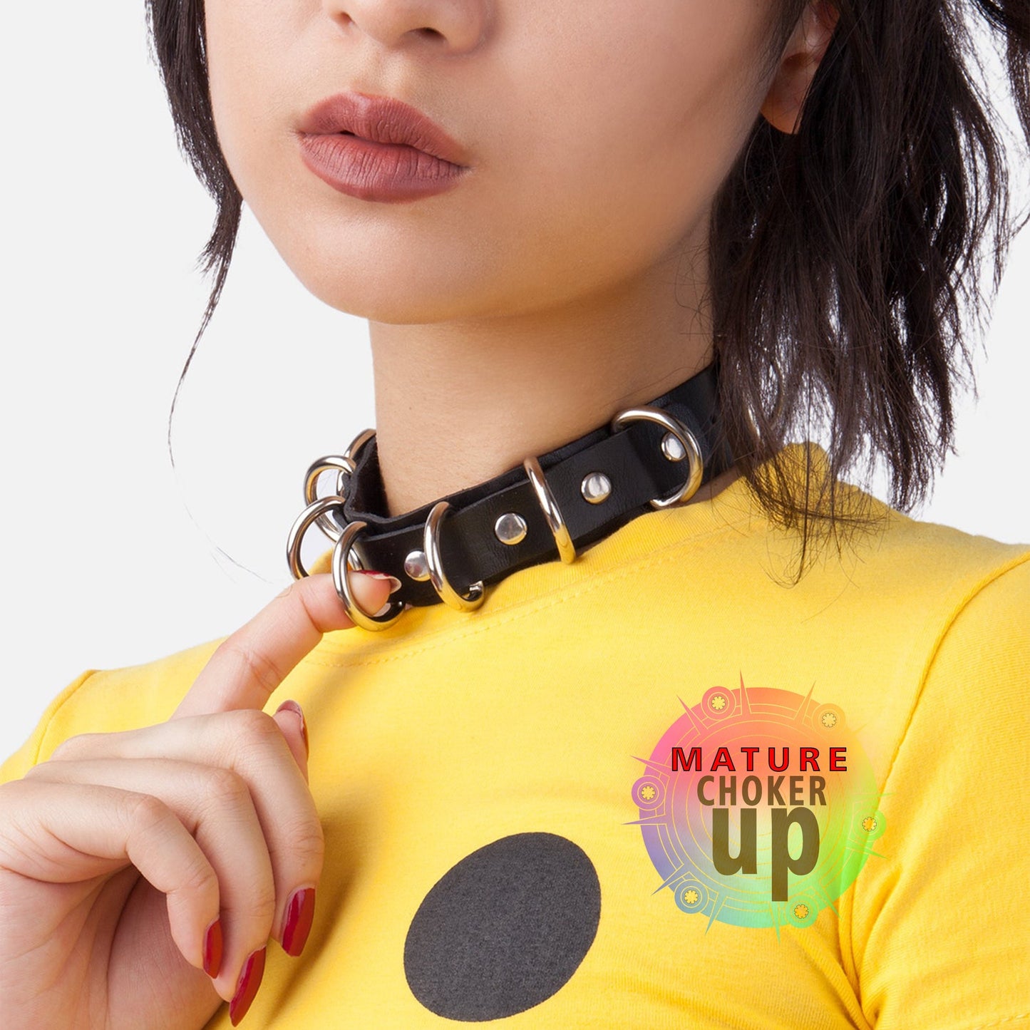 Pull Collar, Pull Choker, Choker Collar, Choker Cool, Plus Size Chocker, Pull Chain, oring choker, oring collar, D ring Collar, D ring