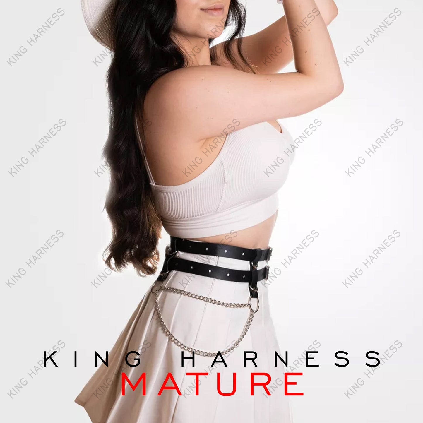 Rave Body Jewelry, Goth Chain Belt, Festival Waist Harness, Festival Belt for Women, Leather Chain Belt, Handmade Leather Belt,Harness Women