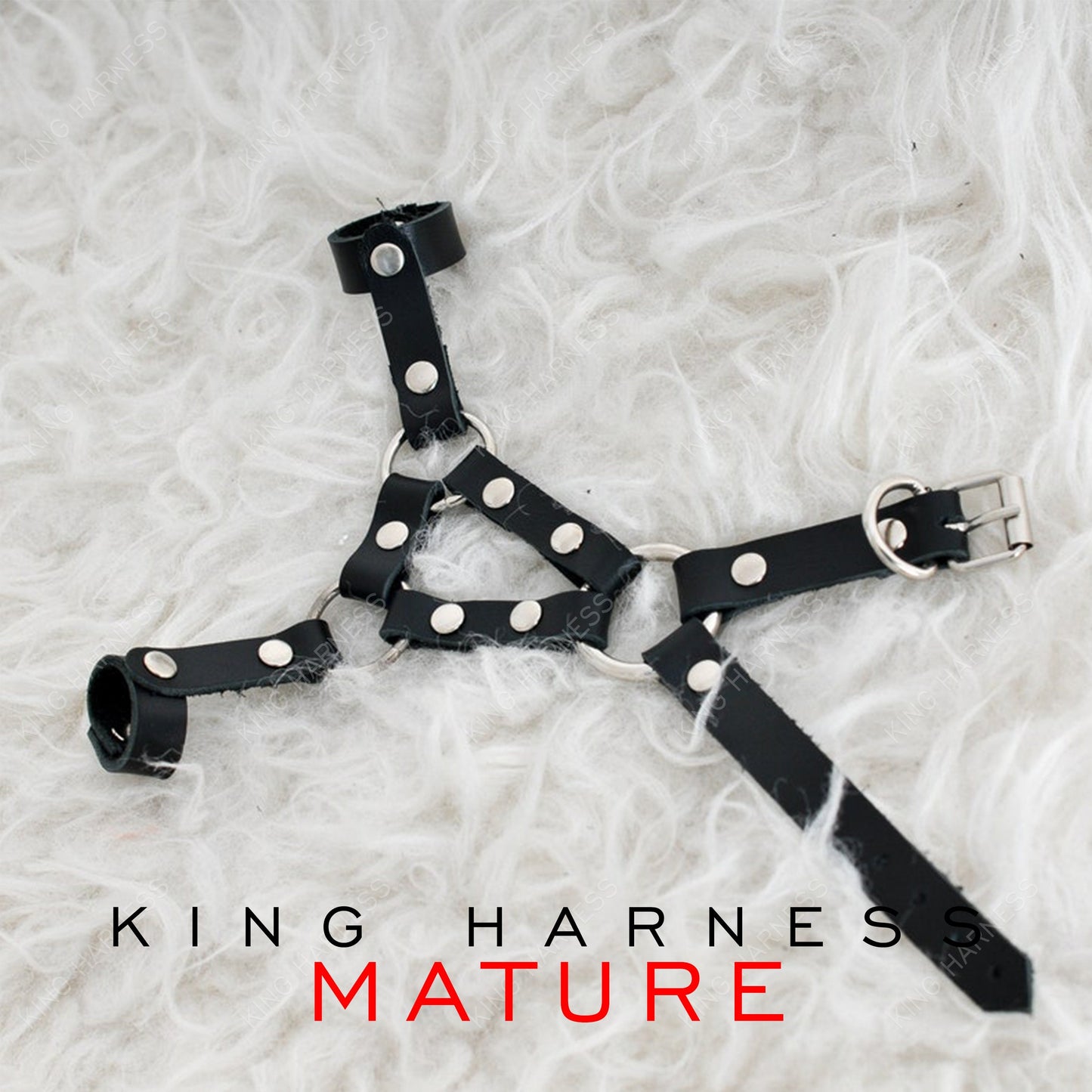 Leather Hand Harness, Finger Harness, Leather Wrist Cuff, Gothic Hand Harness, Rock Style Hand Harness, Halloween Accessory, Dark Fashion