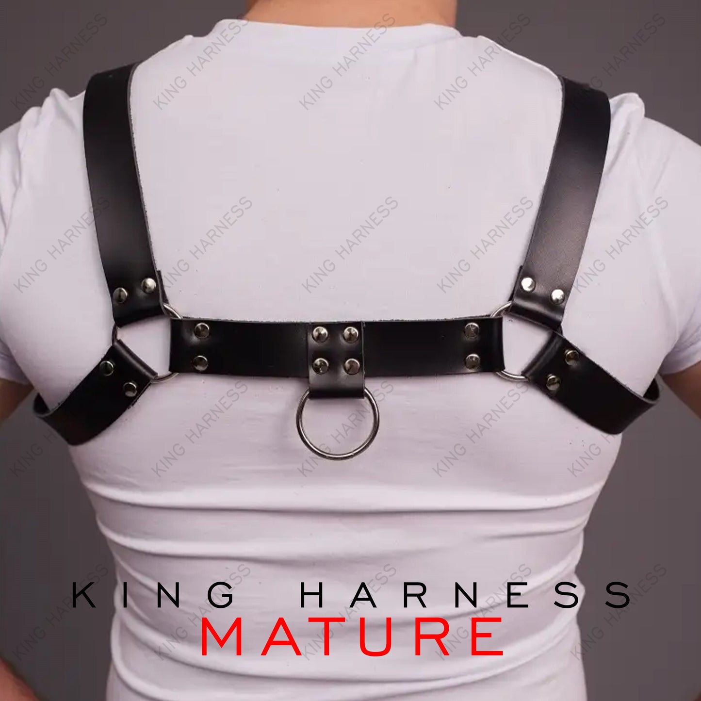 Chest Harness Men, Dance Party, Wear Burning Man Outfit Costume, Male Harness, Men Fashion Accessories, Bulldog Harness, Edgy Leather Outfit