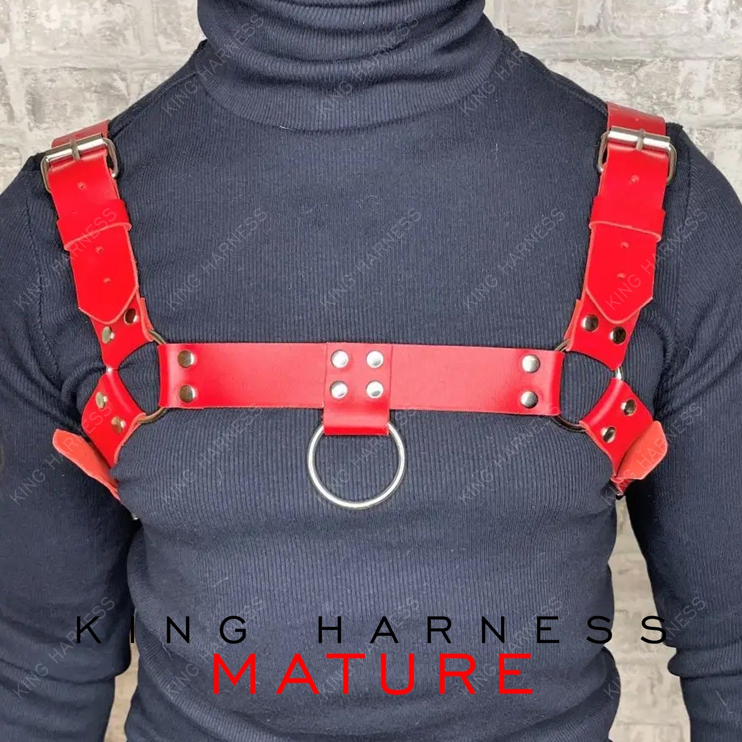 Chest Harness Men, Dance Party, Wear Burning Man Outfit Costume, Male Harness, Men Fashion Accessories, Bulldog Harness, Edgy Leather Outfit
