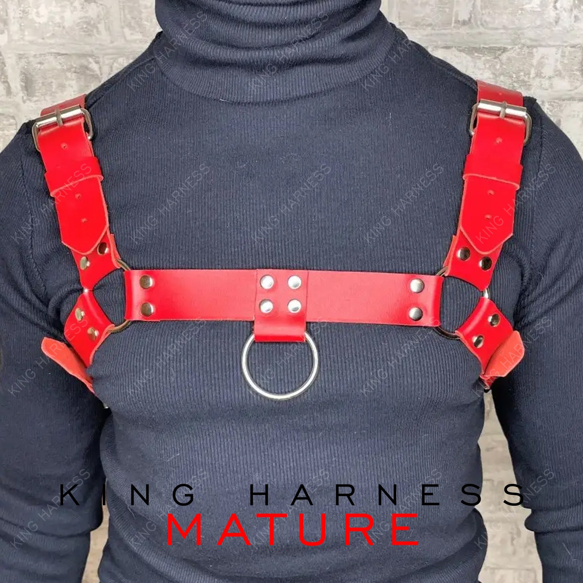 Chest Harness Men, Dance Party, Wear Burning Man Outfit Costume, Male Harness, Men Fashion Accessories, Bulldog Harness, Edgy Leather Outfit