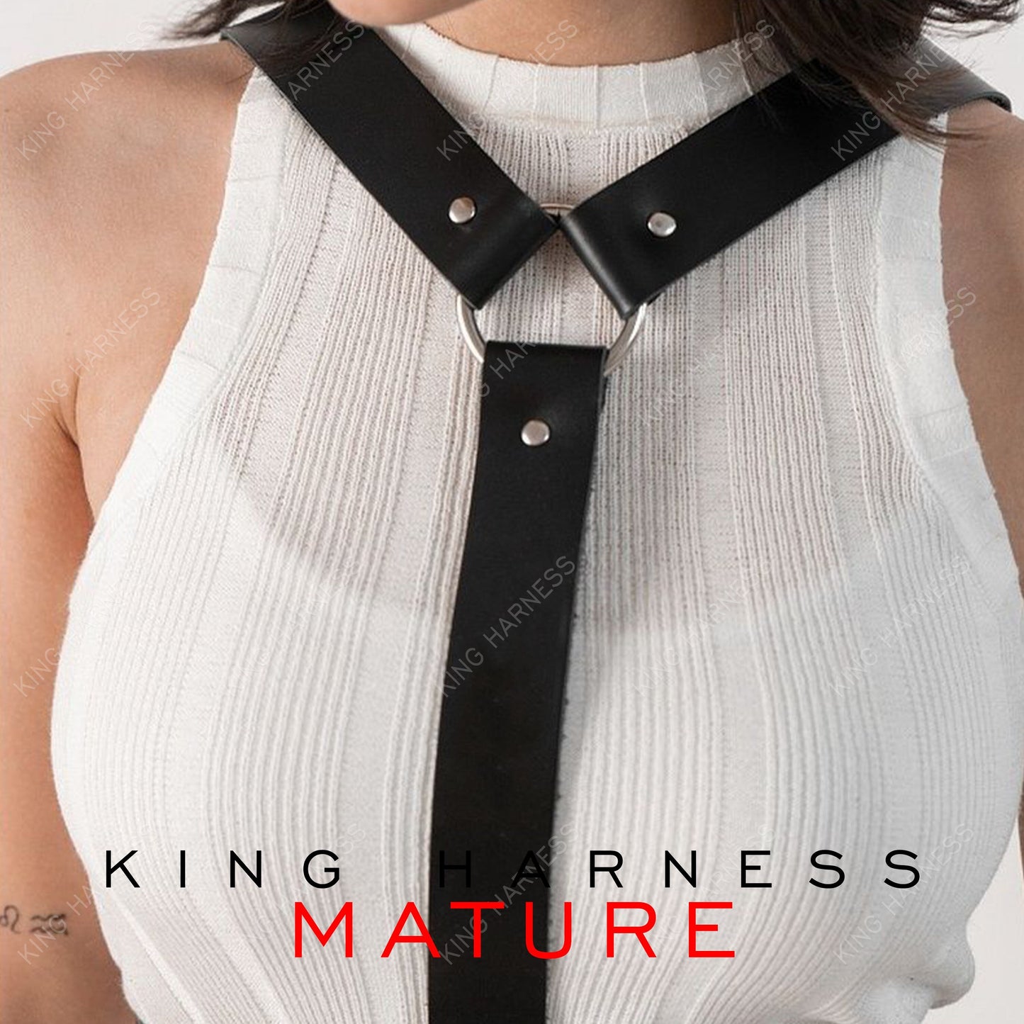 2 in 1 Chest Harness, Chest Strap Leather, Waist Harness Belt, Plus Size Leather, Elegant Dress Belt, Mens Dress Harness, Art Harness