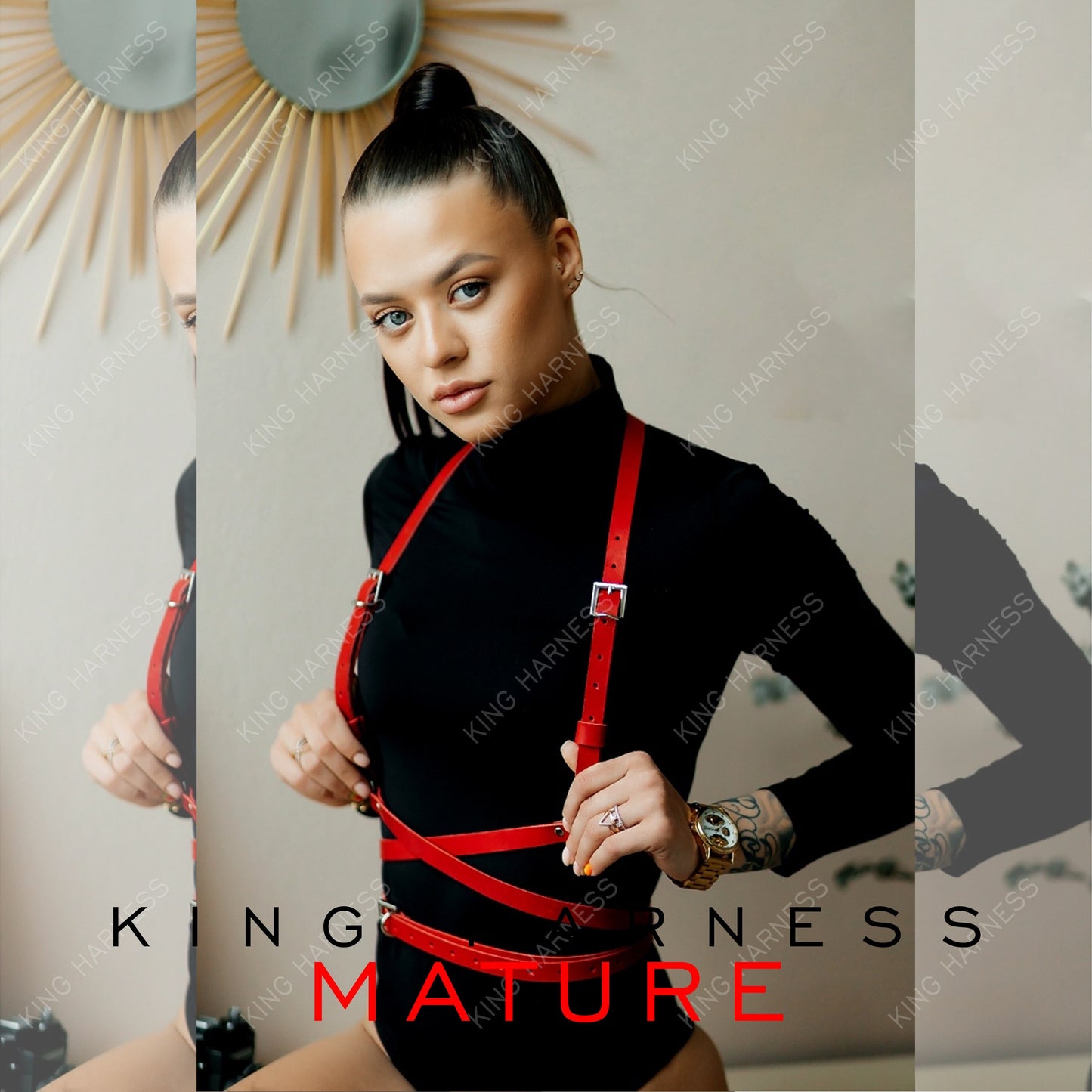 Chest Harness Belt for Woman Leather Waist Harness Under Bust Harness Stylish Harness Adjustable Strap Harness Top, Harness Handmade
