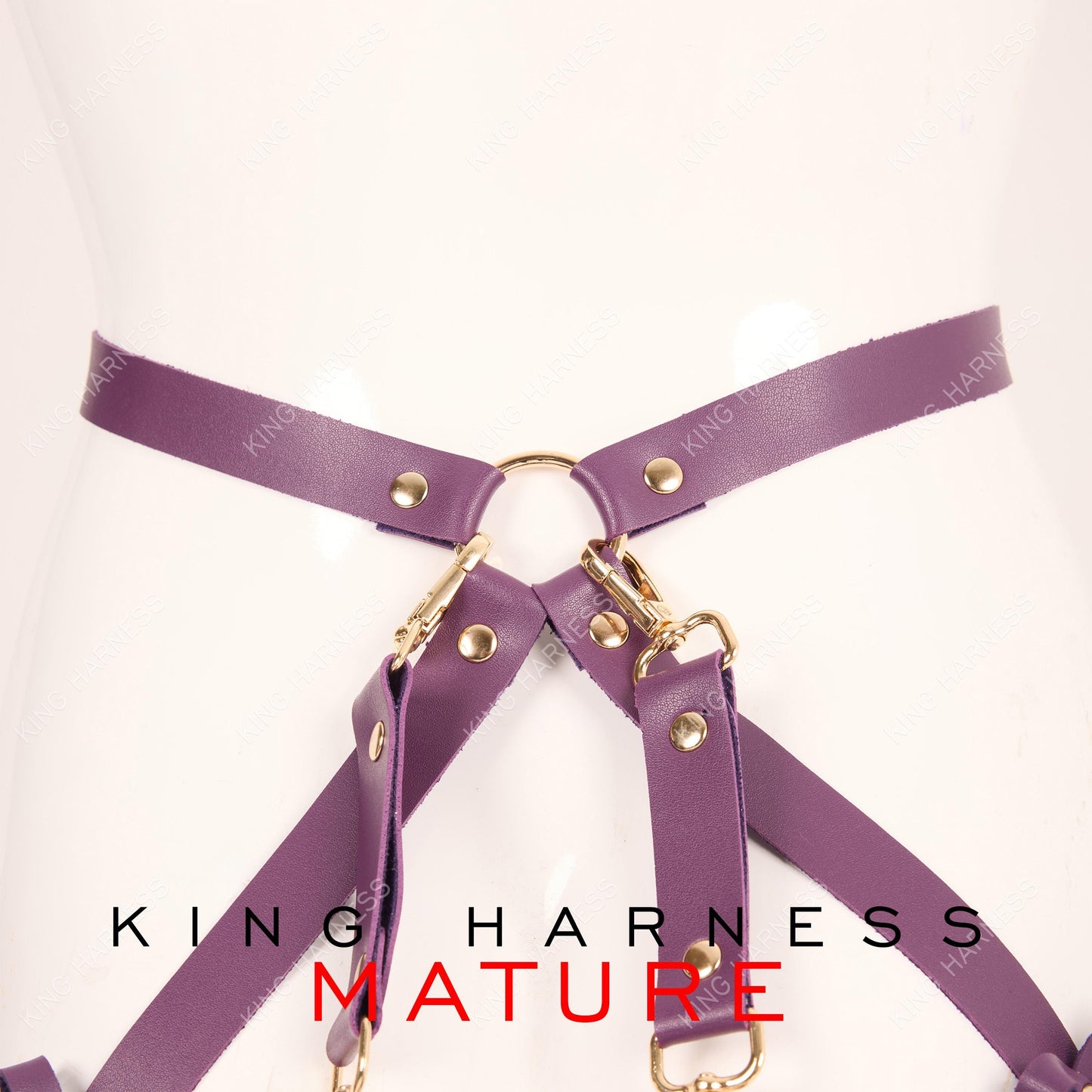 Butt Holder, Leather Lingerie Harness and Cuffs, Leather Garter Set, Leg Harness With Cuffs, Bdsm Belt, Booty Harness, Harness For Women