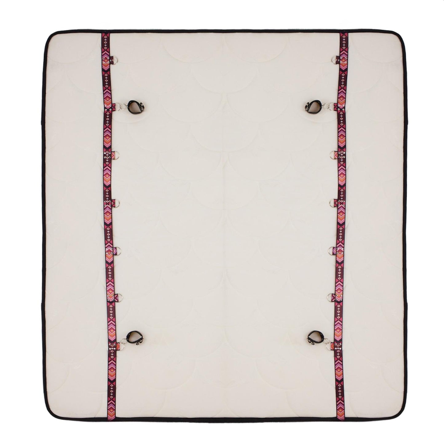 Bed Restraints Kit King Queen Size Bed Bdsm, Wrist and Ankle Cuffs, Bedroom Restraints, Bondage Set, Restraint Set For Role-Play BDSM Games