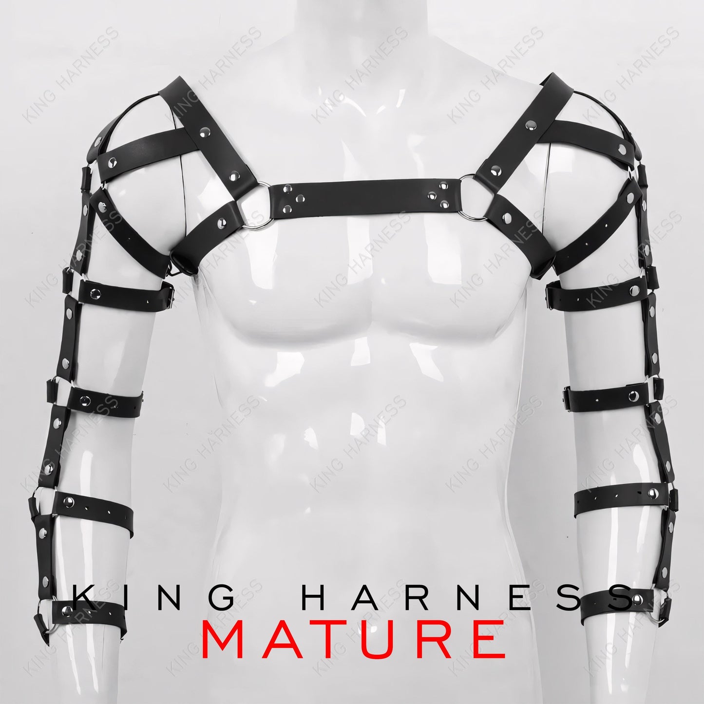 Mens Fashion Accessory, Mens Chest Harness, Steampunk Costume, Body Armor Harness, Edgy Mens Clothing, Unique Mens Accessory