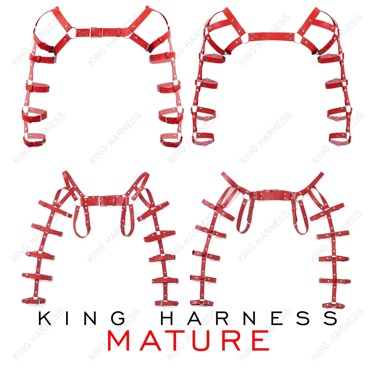 Men's Leather Chest Shoulder and Arm Harness, Male Chest Harness, Clubwear, Rave Clothing, Men's Harness, Arm Harness, Mens Chest Rig