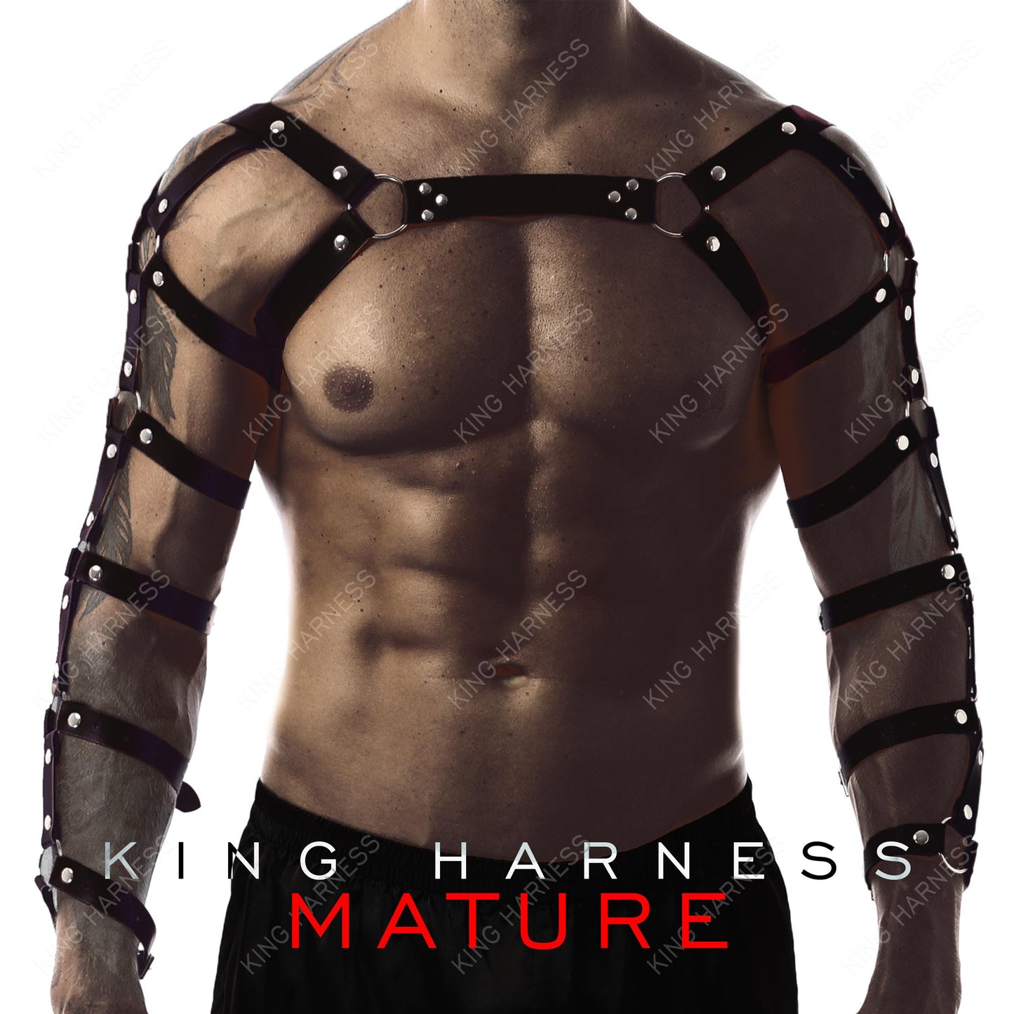 Mens Fashion Accessory, Mens Chest Harness, Steampunk Costume, Body Armor Harness, Edgy Mens Clothing, Unique Mens Accessory