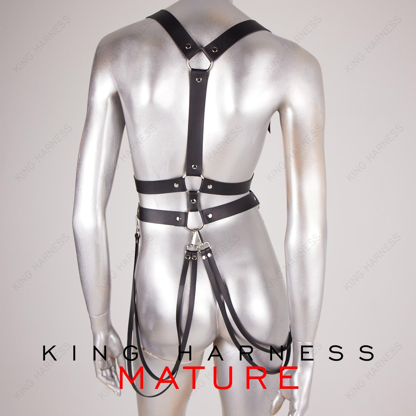 Leather Chest Harness for Women, Leather Suspender Harness, Fashion Accessory, With Double Belt, Harness, Gothic Accessory, Edgy Accessory