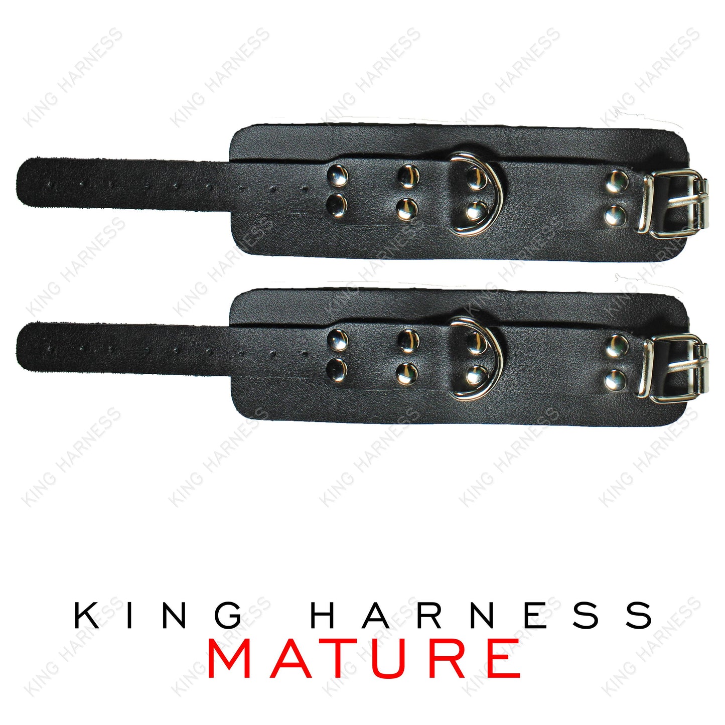 Purple Leather Garters, Plus Size Harness, Waist Body Harness, Bondage Harness, Garter Belt Harness, BDSM, Thigh Harness, Cuffs Set