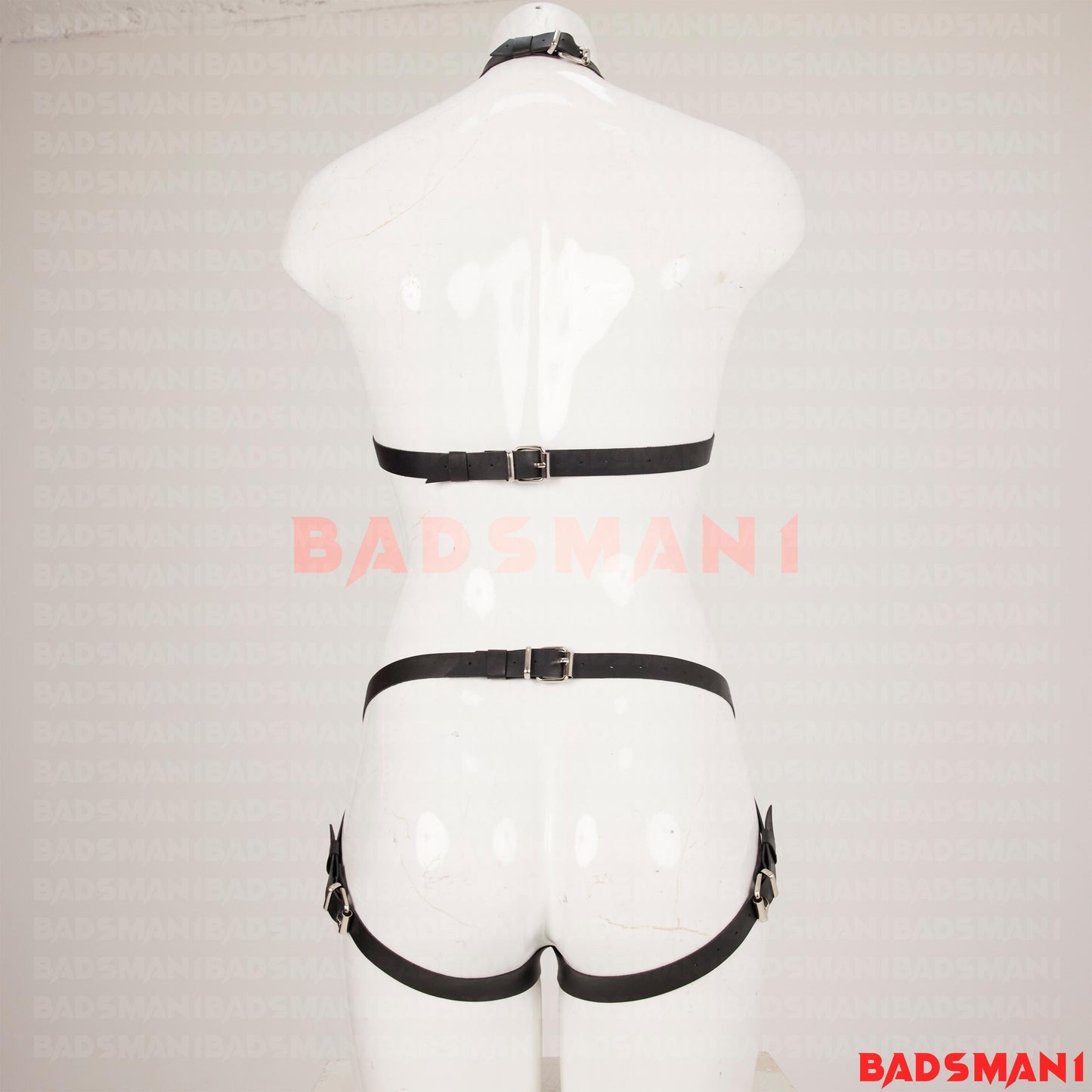 Full Body Leather Harness Lingerie, Leather Strapon Harness, Pegging Harness, Strap on Belt, Cage Body Harness, Chest Harness