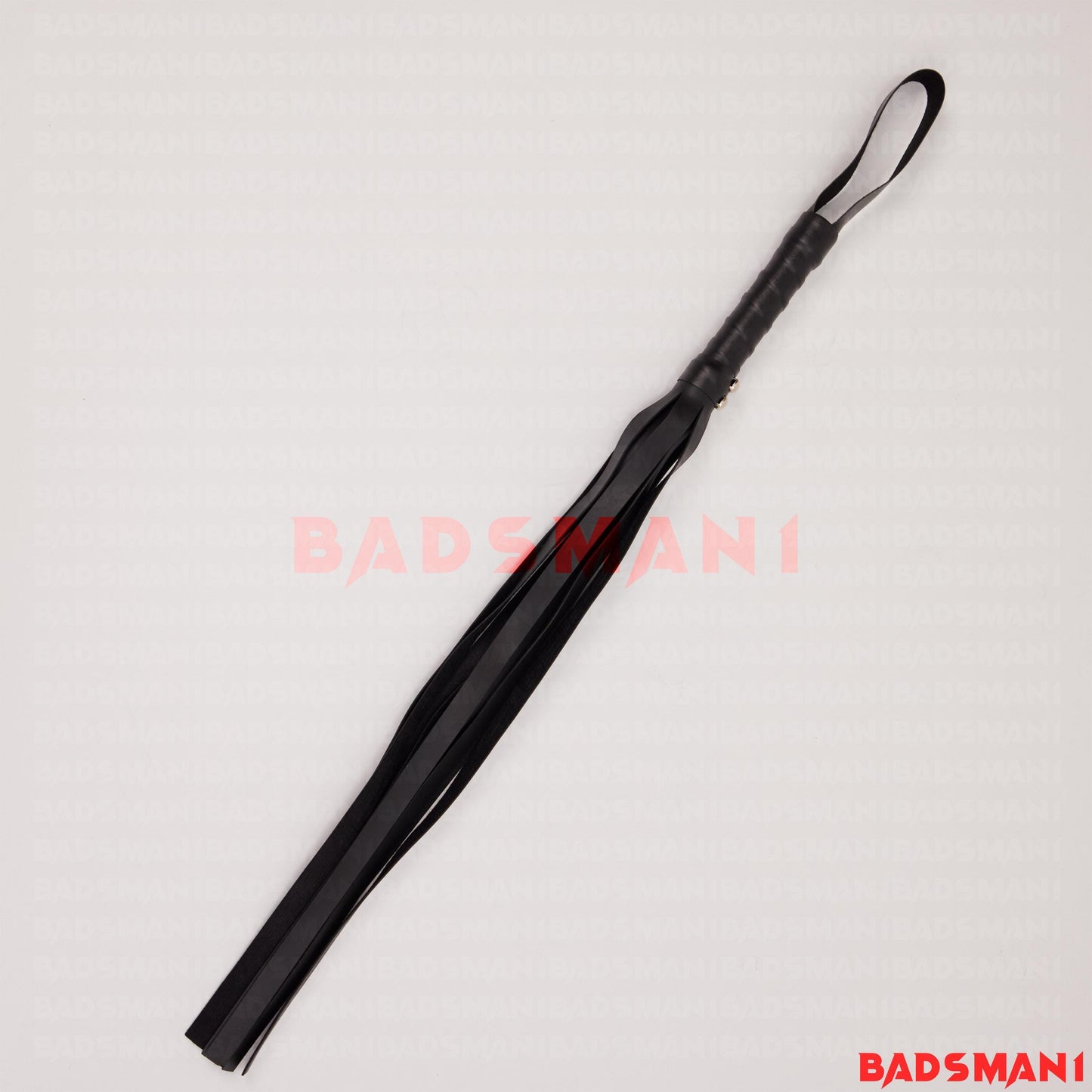 Flogger, Black BDSM Leather Flogger, Fetish Whip, BDSM Impact Play Toy, Bondage Whip, Dominance And Submission