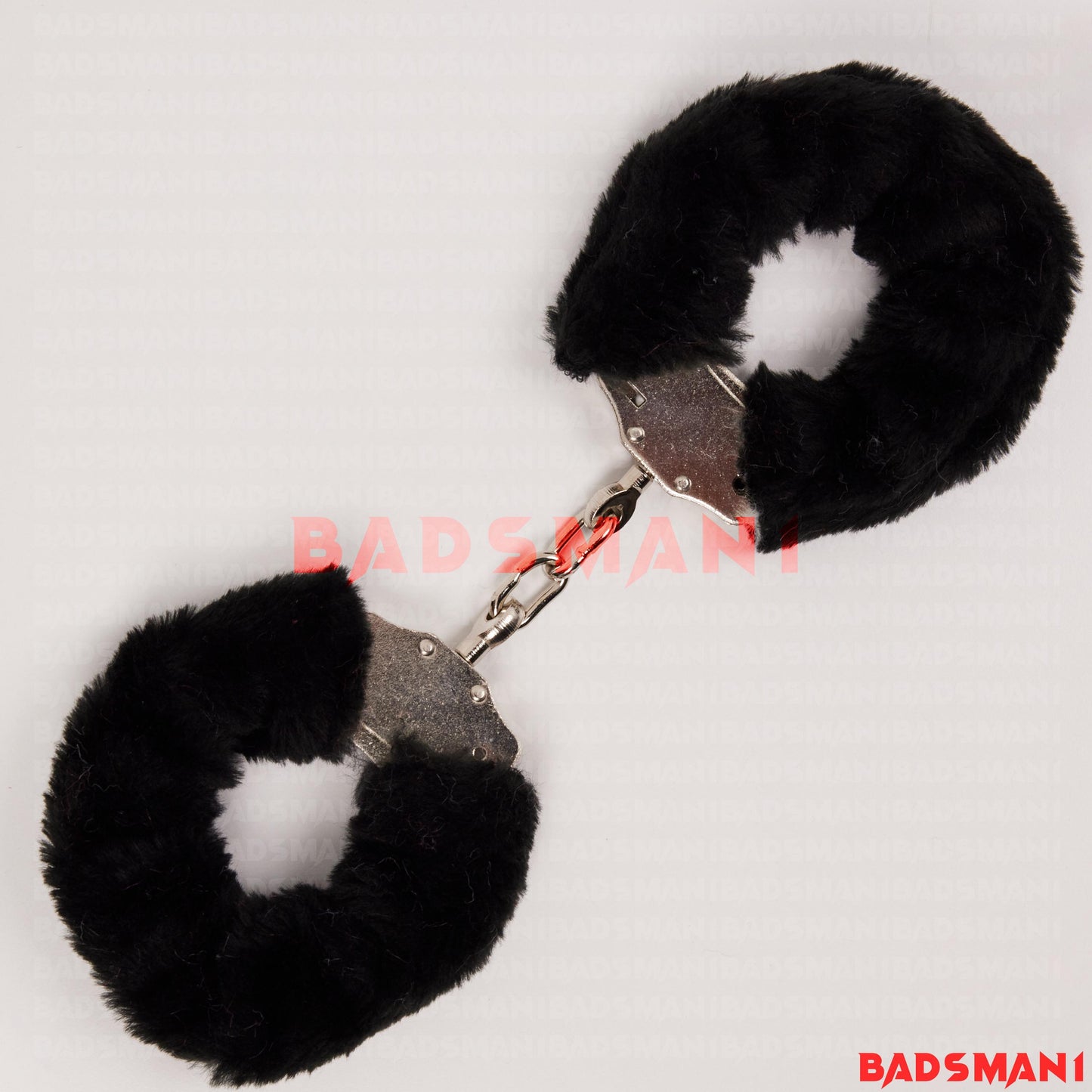 Faux Fur Handcuffs with Leopard Feathers, Soft Plush Ankle Restraints, BDSM Bondage Gear for Sensory Play, Bachelorette Party Gift