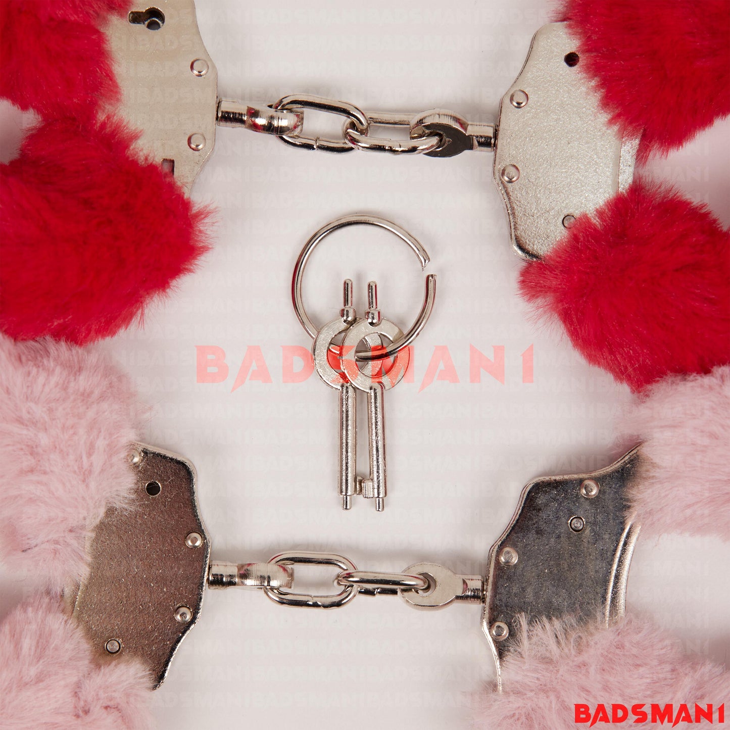 Faux Fur Handcuffs with Leopard Feathers, Soft Plush Ankle Restraints, BDSM Bondage Gear for Sensory Play, Bachelorette Party Gift