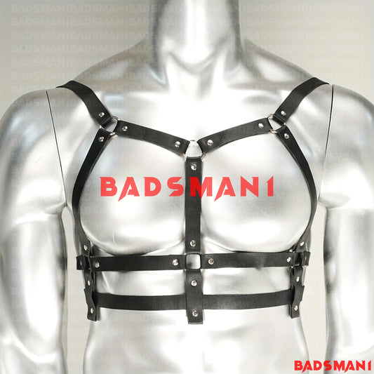 Mens Chest Harness Fashion, Rave Costume, Sexy Punk Clubwear, Back harness men, Man Chest Belt Harness,Mens Accessories,