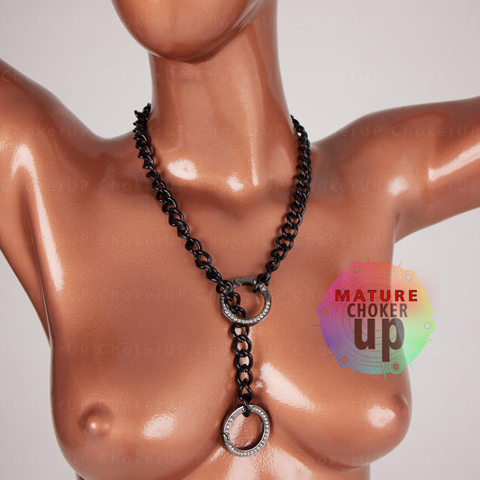 Lovecore Choker,  Cute Choker Necklace,  Egirl Jewelry,  Metal Choker Necklace,  Chain Choker,  Statement Stylish Gothic Choker, Day collar