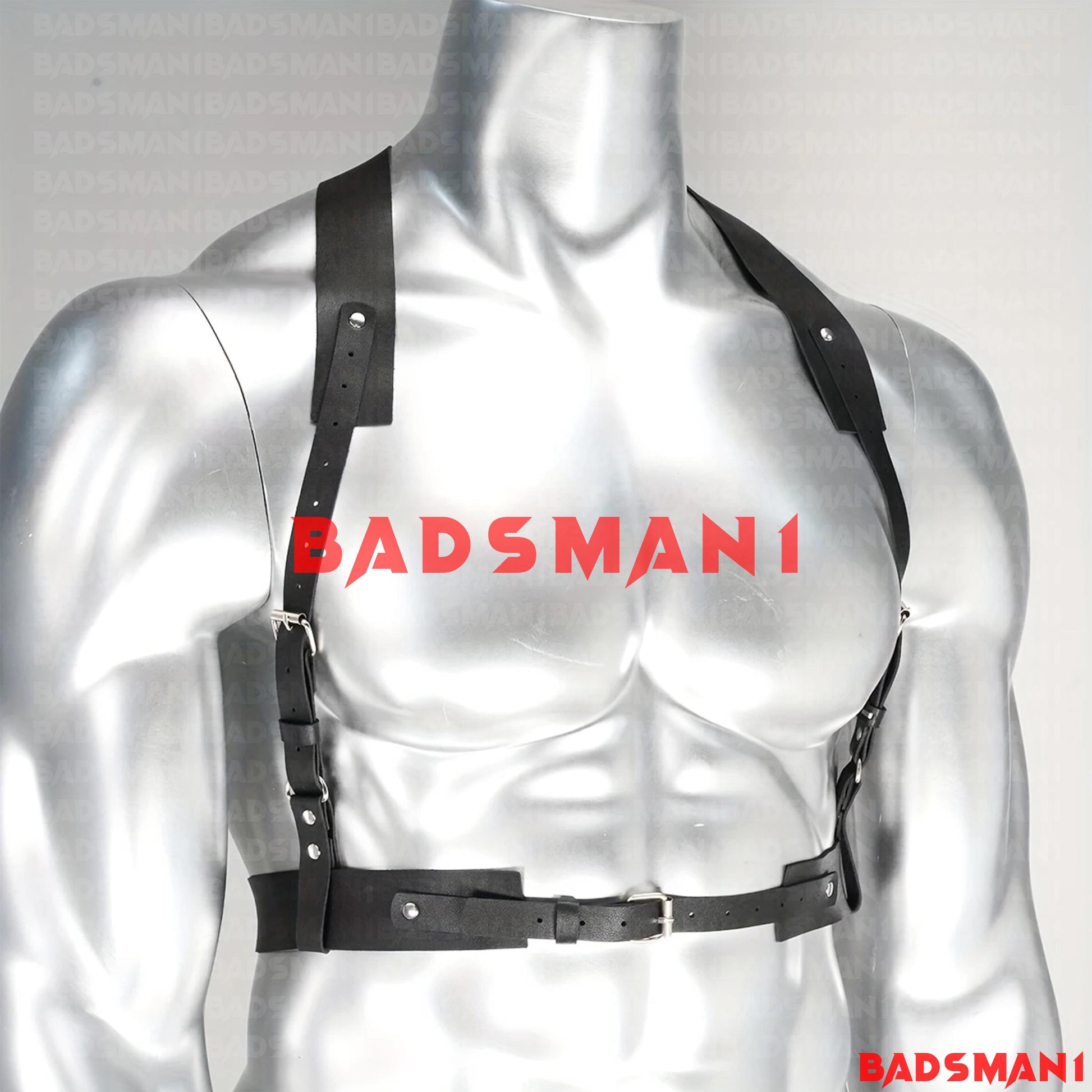 Harness For Men, Men Body Chest Harness, Male Chest Harness, Clubwear, Rave Clothing, Men's Harness, Arm Harness, Mens Chest Rig