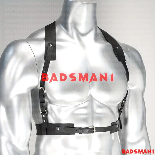 Harness For Men, Men Body Chest Harness, Male Chest Harness, Clubwear, Rave Clothing, Men's Harness, Arm Harness, Mens Chest Rig