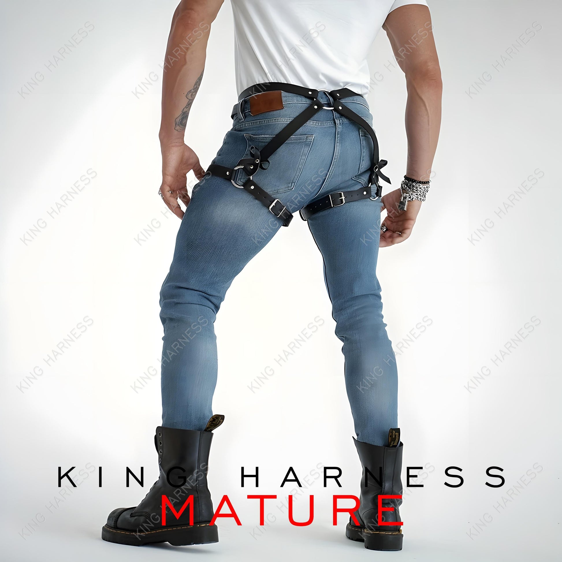 Leg Harness for Women, Thigh Harness Belt, Harness Belt Man, Harness Plus Size, Leg Harness Leather, Garter Men Harness, Butt Harness