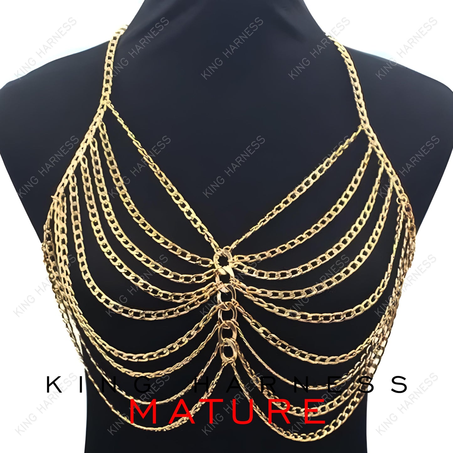 Layering Body Chain, Festival Body Chain, Costume Body Chain, , Party Accessories, Gift For Christmas, Festival Bralette Chain