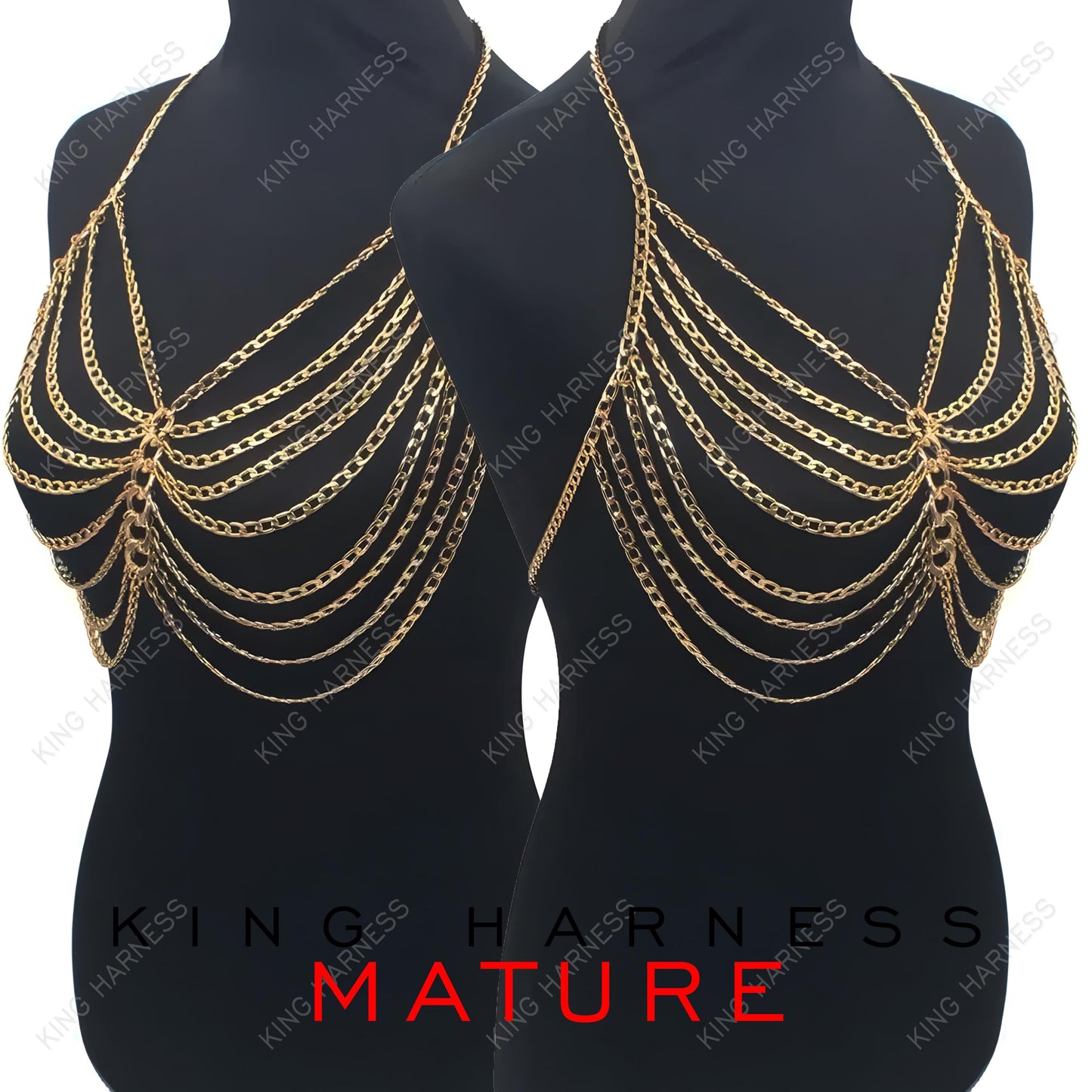 Layering Body Chain, Festival Body Chain, Costume Body Chain, , Party Accessories, Gift For Christmas, Festival Bralette Chain