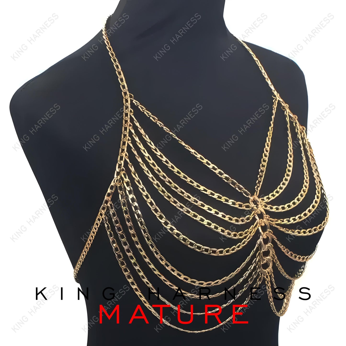 Layering Body Chain, Festival Body Chain, Costume Body Chain, , Party Accessories, Gift For Christmas, Festival Bralette Chain
