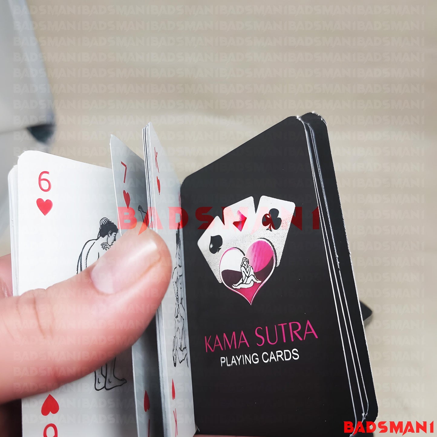 Kamasutra, Sex Positions Printed Playing Cards ArtBack Table Game, Bachelorette Party Games, Valentines Day Gift, Kinky Game, Party Game