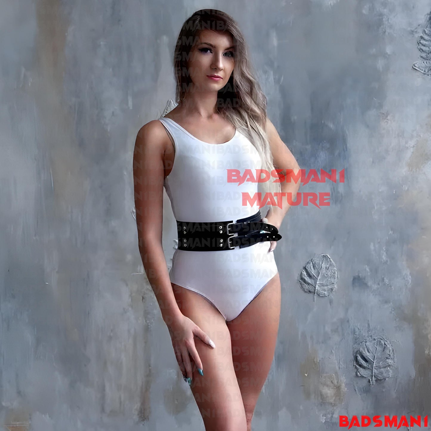 Wide Leather Corset Belt Women,Leather Waist Corset, Double Buckle Waist Cincher, Gothic Punk Fetish Waist Belt, Black Red Fashion Accessory