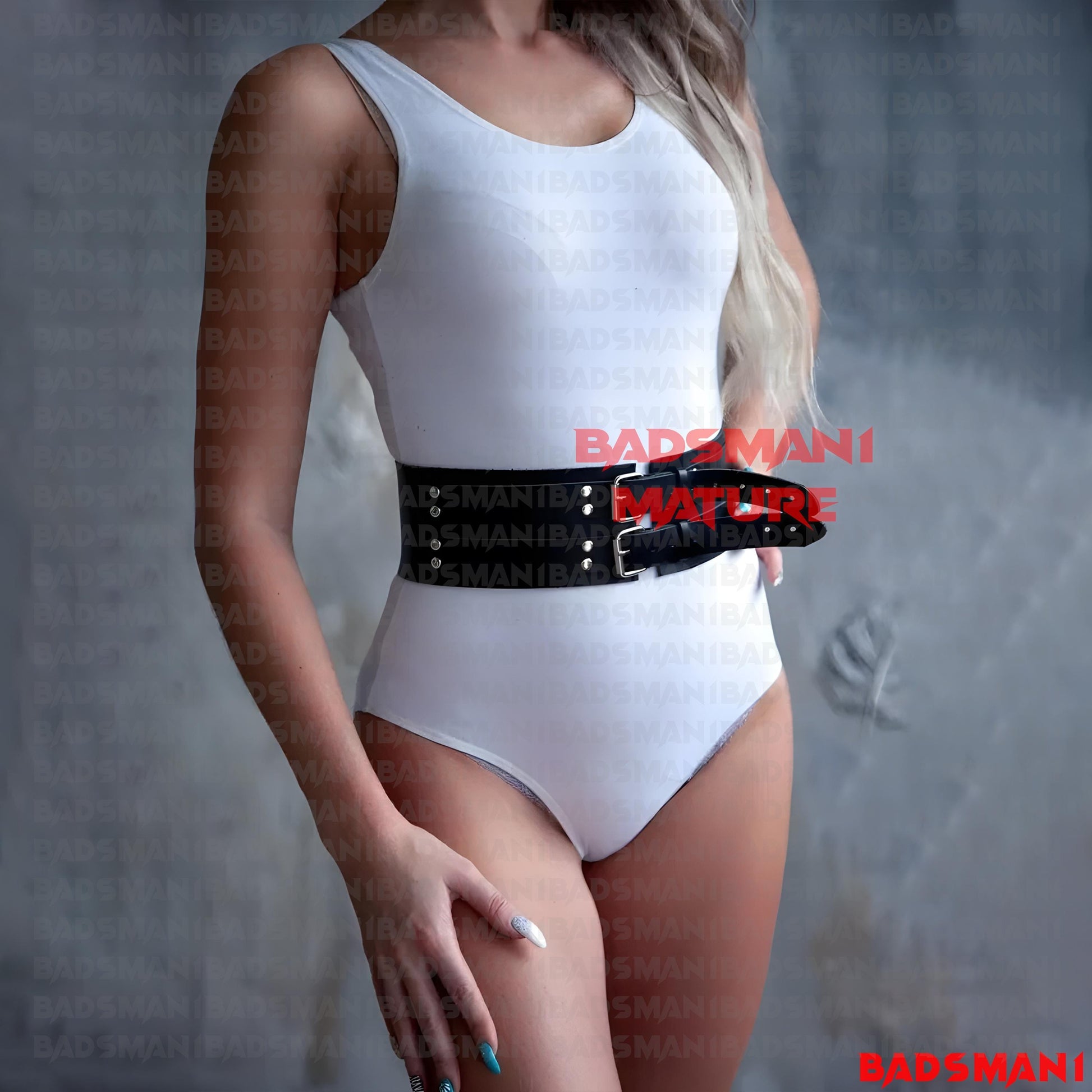 Black Leather Corset Belt Women, Gothic Punk Fashion Belt, Custom Size Waist Belt, Waist Harness Women, Halloween Gift, Gift For Girlfrends